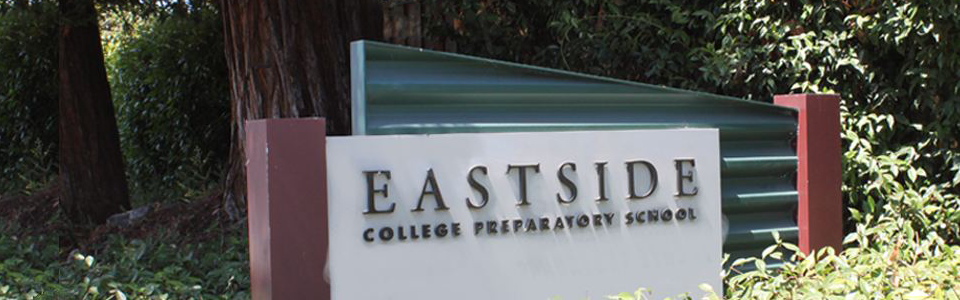 the Eastside College Prepartory School sign